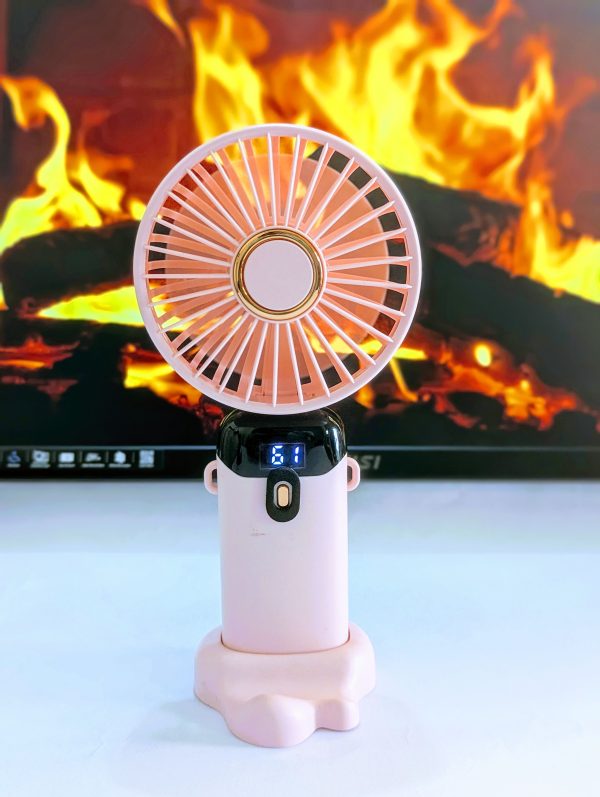 Mini Hand Fan N15 with digital display